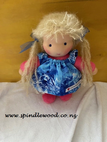 waldorf doll"Aqua"