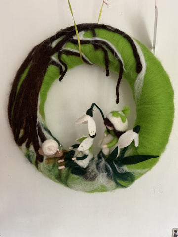 Waldorf Spring Wreath