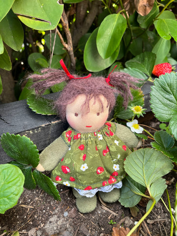 Soft body doll strawberry girl