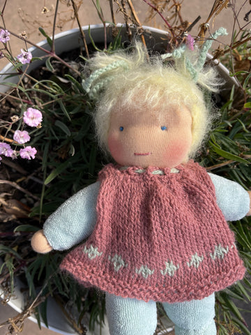 Soft body doll “cloverleaf
