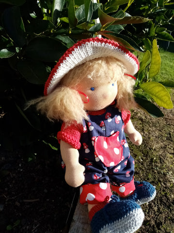 Waldorf inspired doll" Stip""