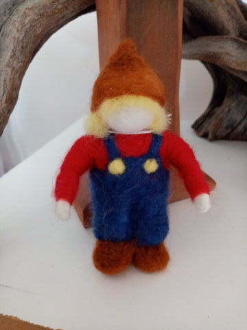 Needlefelted boy