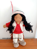 Steiner/Waldorf inspired doll " Ahanu"