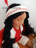 Steiner/Waldorf inspired doll " Ahanu"