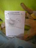 Felt bird finger puppet kit   :Two little dicky birds"