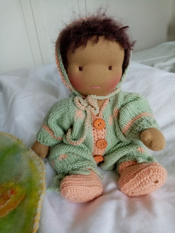 "Babs" a Waldorf/Steiner baby doll